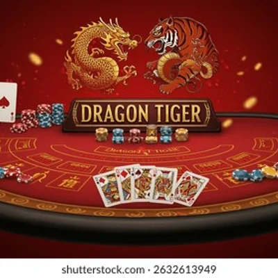 Dragon Tiger Online - High speed 2-card showdown with 1:1 payouts