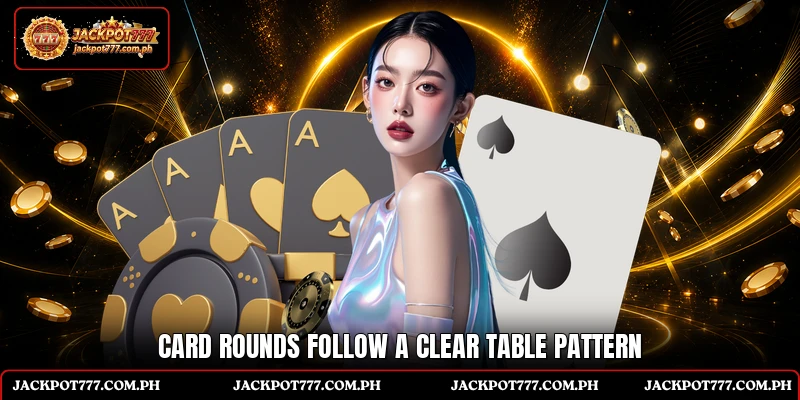 Diamond Card Duel Pro - Steady Card Play For Players 6 Card rounds follow a clear table pattern
