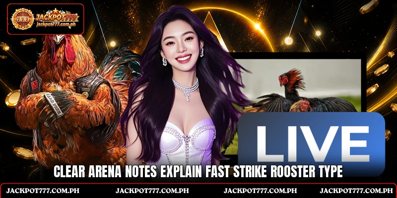Clear arena notes explain Fast Strike Rooster Type