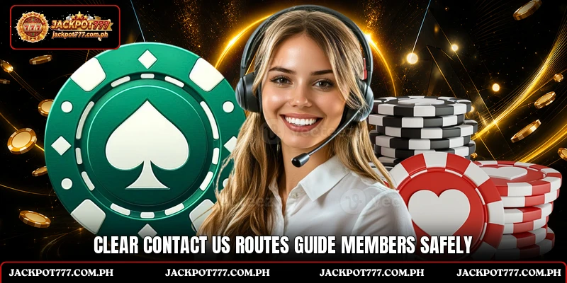 Clear Contact us routes guide members safely