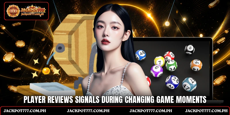Player reviews signals during changing game moments