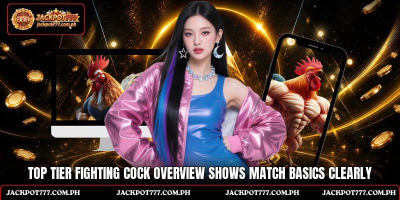 Top Tier Fighting Cock overview shows match basics clearly